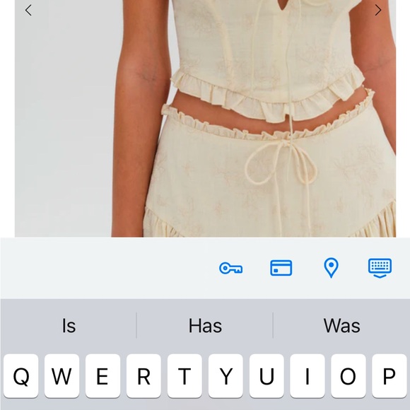 For love and lemons Gigi Corset Top NWT XS - Picture 3 of 5